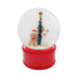 Boule a neige chiens h16cm