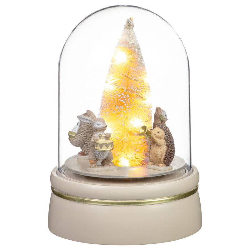 Arbre et animaux des bois rotati