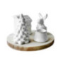Deco petit plateau bougie et fig