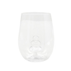 Verre bas figurine sapin