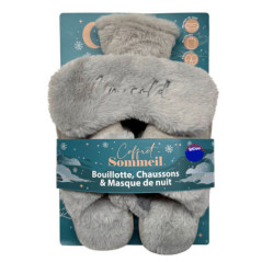 Set cocooning- bouillotte chauss