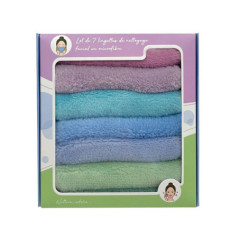 Lingettes nettoyantes visage x7