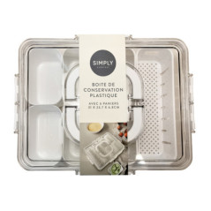 Boite conservation plastique