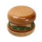 Dessous de plat hamburger 3d