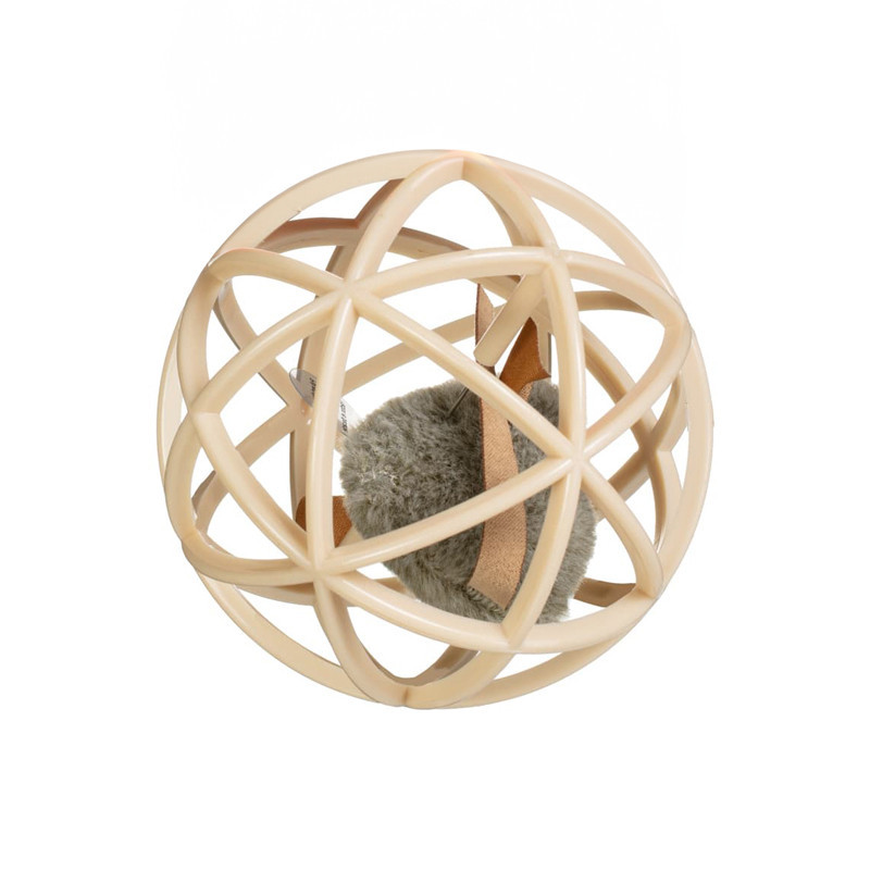 Jouet balle chat avec souris