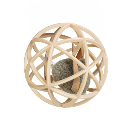 Jouet balle chat avec souris