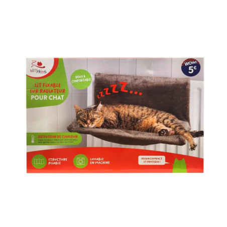 Lit de radiateur pour chat