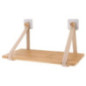 Etagere bambou + lanieres beige