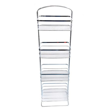 Etagere de douche 4 niveaux chro