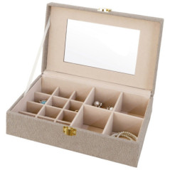 Boite a bijoux miroir teddy