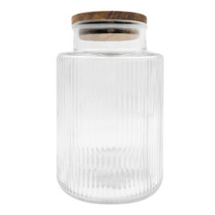 Bocal strie col decroche 1.5l