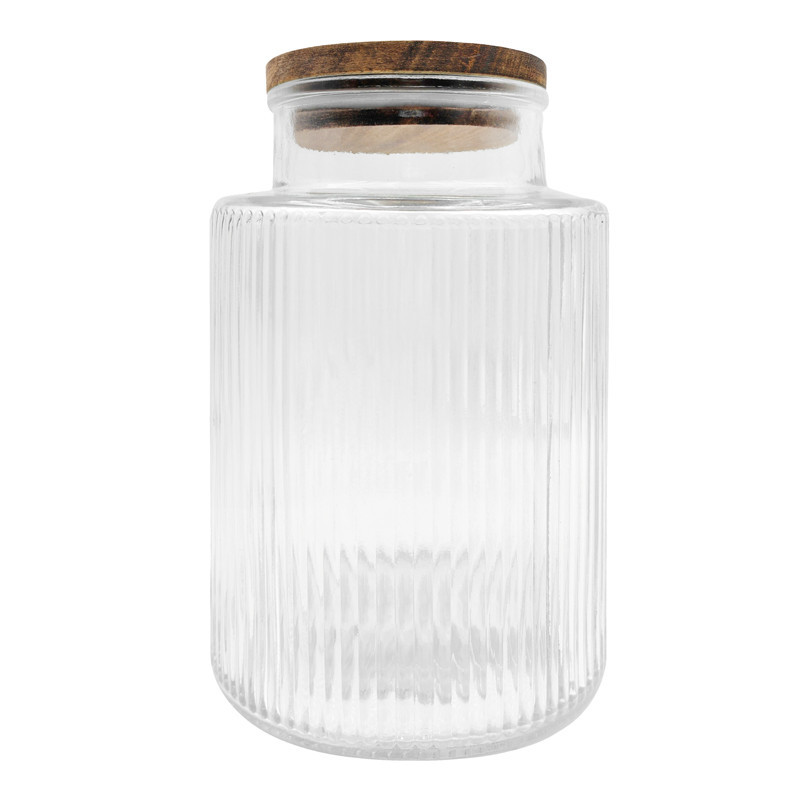 Bocal strie col decroche 1.5l