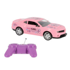 Voiture rc fille 27mgz 1/18 rose