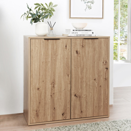 Meuble rangement 2 portes