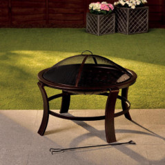 Brasero rond toscane