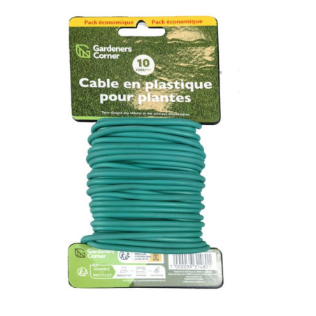 Cable en plastique souple 10m