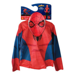 Set deguisement spiderman avec m