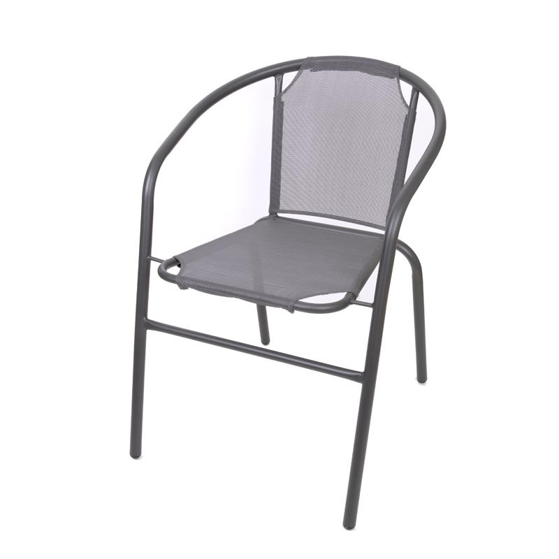 Chaise bistro lisbonne gris