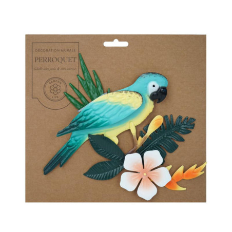 Oiseaux tropicaux deco murale