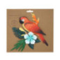 Oiseaux tropicaux deco murale