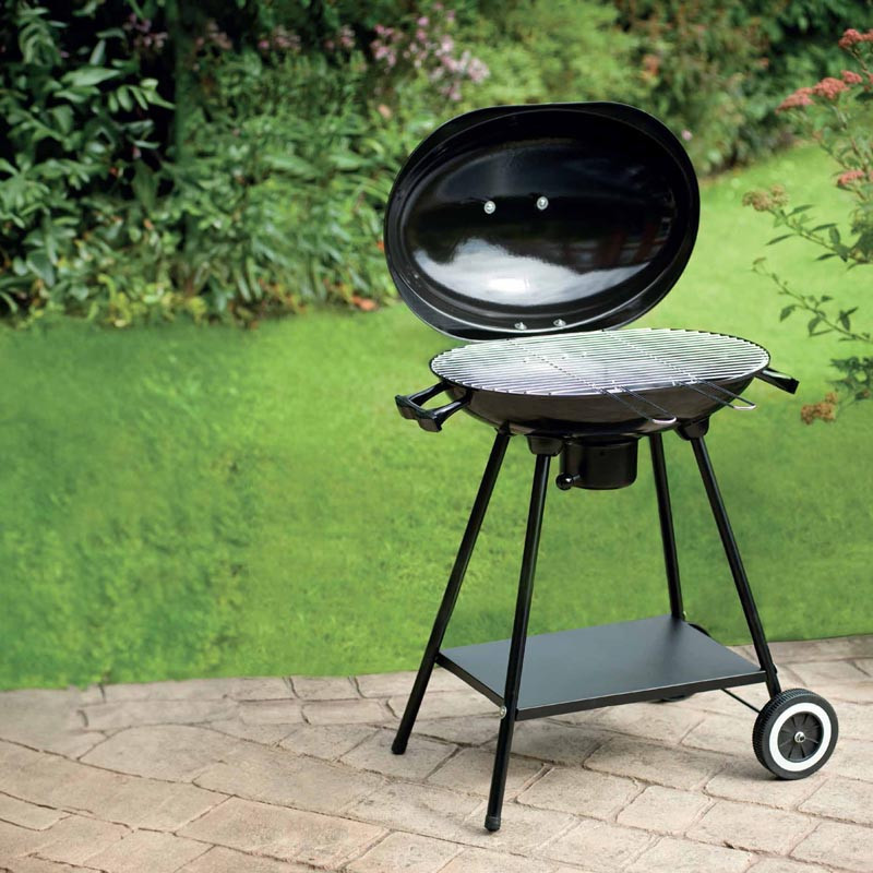 Barbecue a charbon ovale