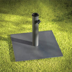 Pied de parasol rectangle