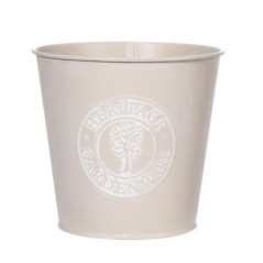 Pot en metal decoratif