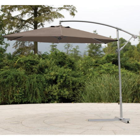 Parasol deporte 3m taupe
