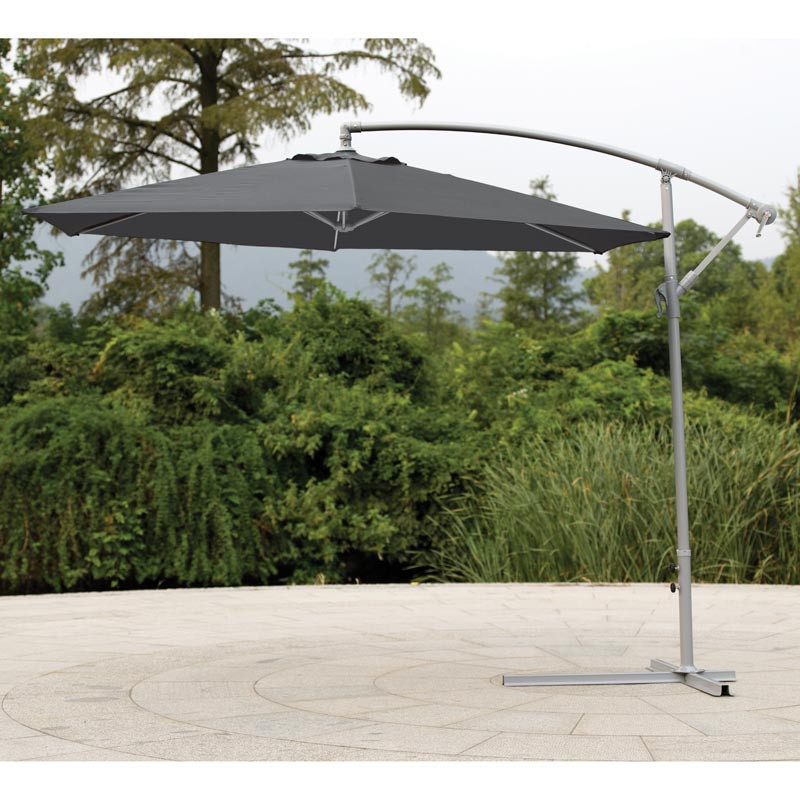 Parasol deporte 3m gris clair