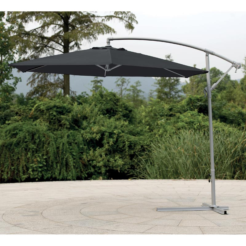 Parasol deporte 3m gris fonce