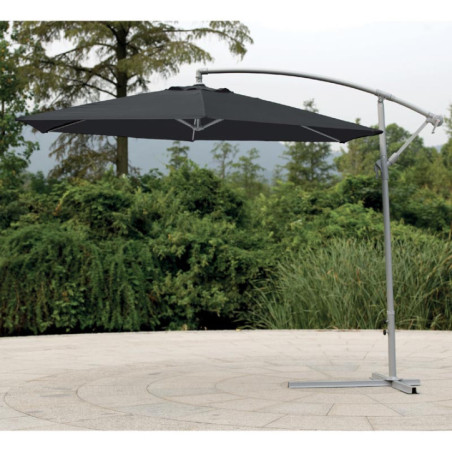 Parasol deporte 3m gris fonce
