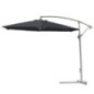 Parasol deporte 3m gris fonce