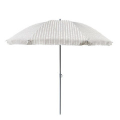 Parasol imprimes bleu-blanc 1.8m