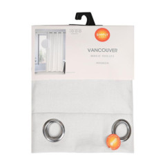 Rideau isolant vancouver creme