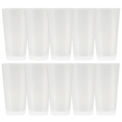 Gobelet 400ml x10 plastique reut