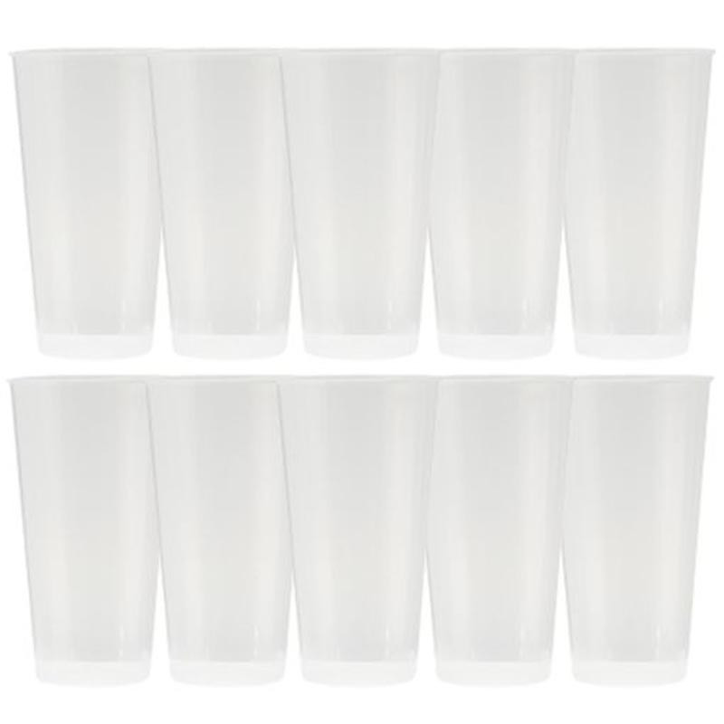 Gobelet 400ml x10 plastique reut