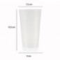 Gobelet 400ml x10 plastique reut