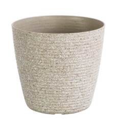 Pot de fleur rond plast d.18cm