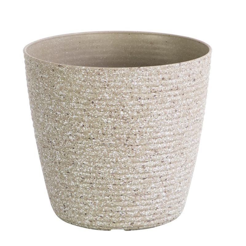 Pot de fleur rond plast d.18cm