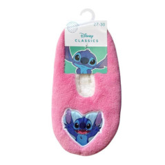 Chaussons doudou stitch