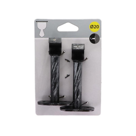 Support simple ouvert d20 90 mm