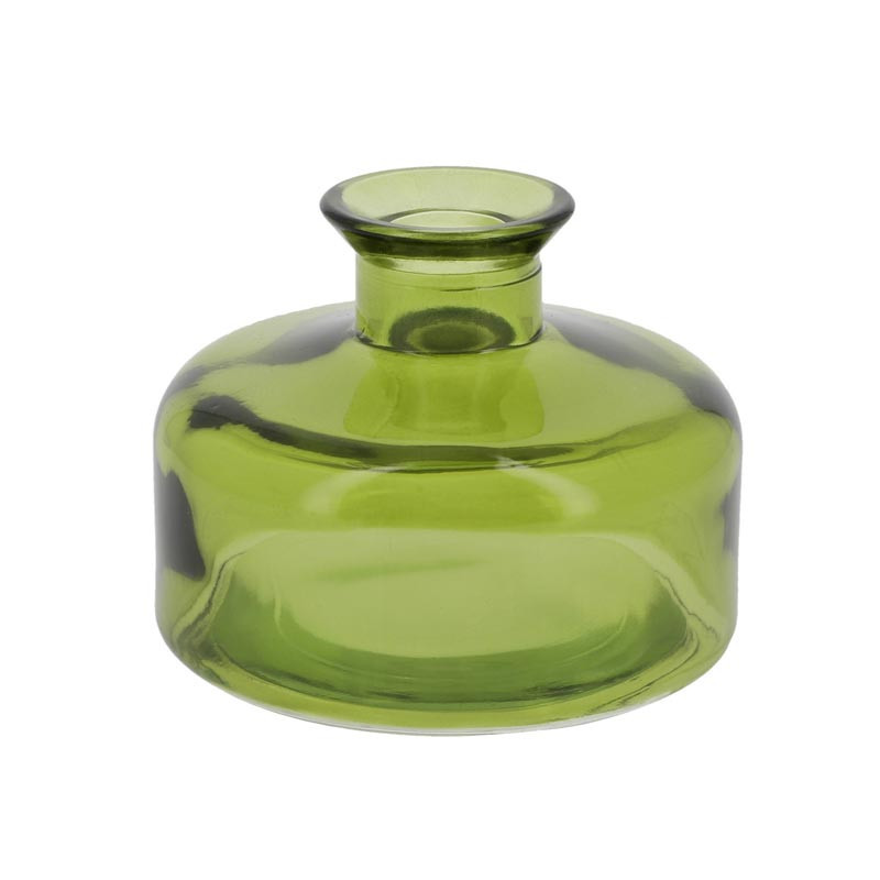 Petit vase verre vert