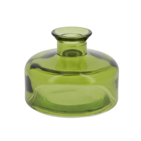 Petit vase verre vert