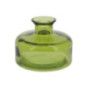 Petit vase verre vert