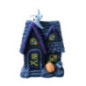 Maison halloween led h35cm 2 ass