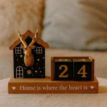 Calendrier de l'avant noir et ce