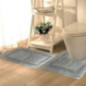 Lot x2 tapis de bain