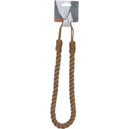 Embrasse textile clovis - jute