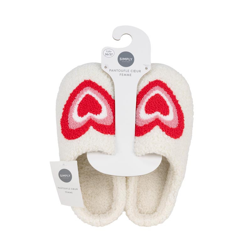 Pantoufle cAur femme