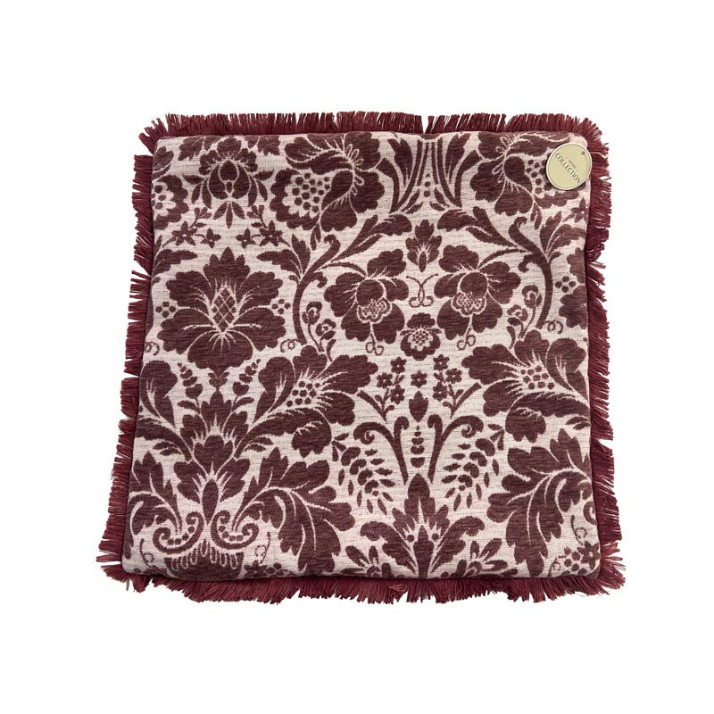 Coussin bloomy 40x40cm rose